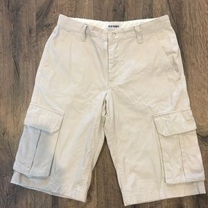 Boys Size 16 Old Navy Khaki Cargo Shorts